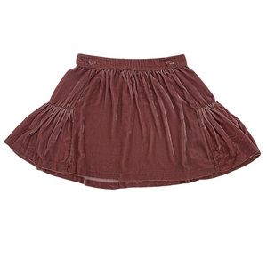 Madewell Crushed Velvet Mini Skirt Size 2